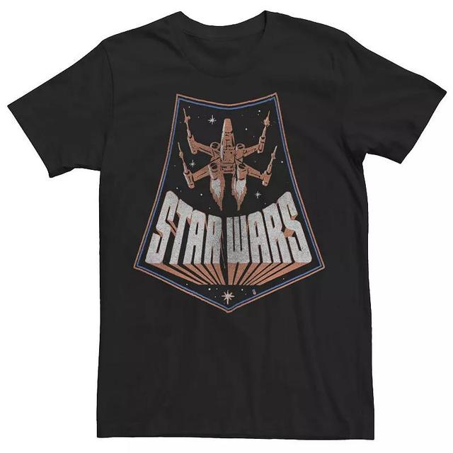 Mens Star Wars X-Wing Distressed Tee Product Image