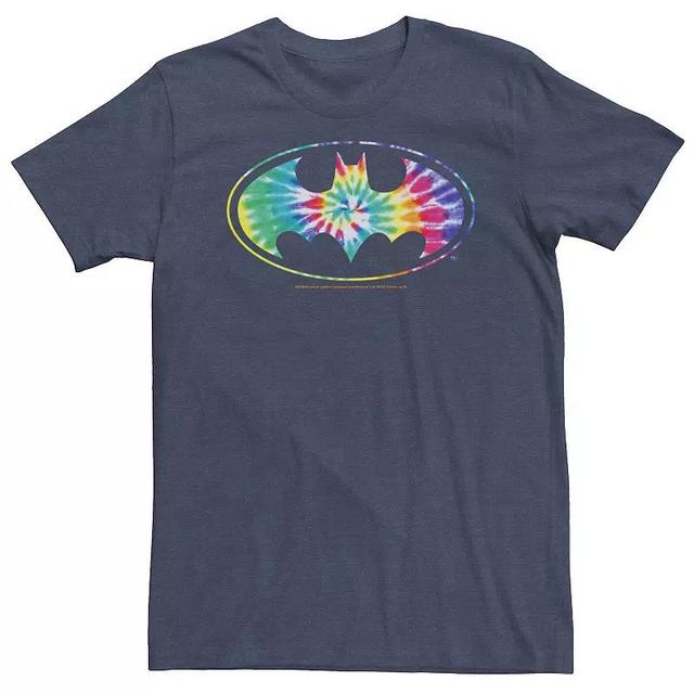 Mens MTV Rainbow Striped Logo Tee Light Blue Product Image