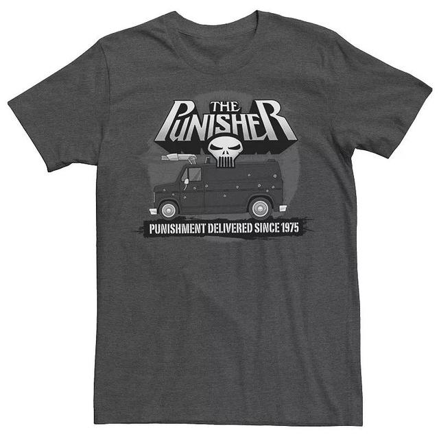 Mens Marvel The Punisher Punishment Delivered Since 1975 Graphic Tee Product Image