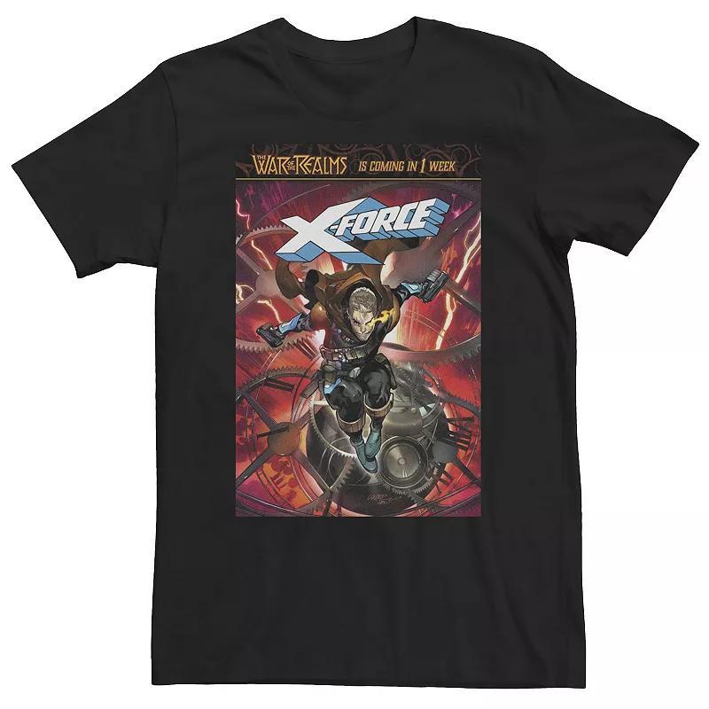 Big & Tall Marvel Comixology X-Force Young Cable Comic Book Cover Tee, Mens Product Image