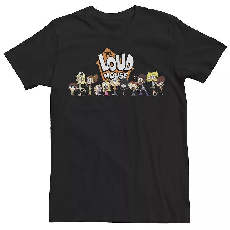 Mens The Loud House Group Shot Tee Beige Product Image