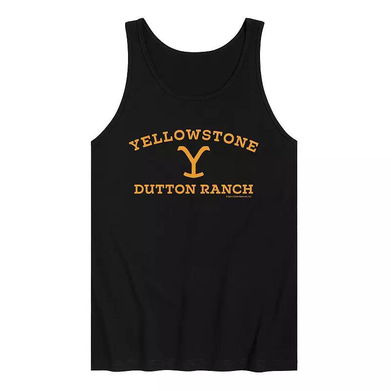 Mens Yellowstone Ranch Logo Tank Top Product Image