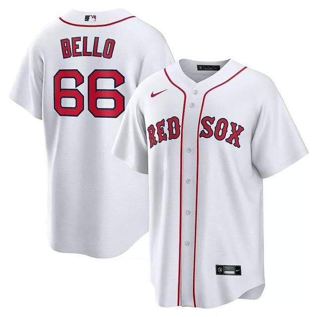 Mens Nike Brayan Bello Boston Red Sox Home Replica Jersey Product Image