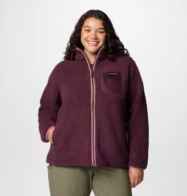 Columbia Womens West Bend Full Zip II Fleece Jacket - Plus Size- Product Image