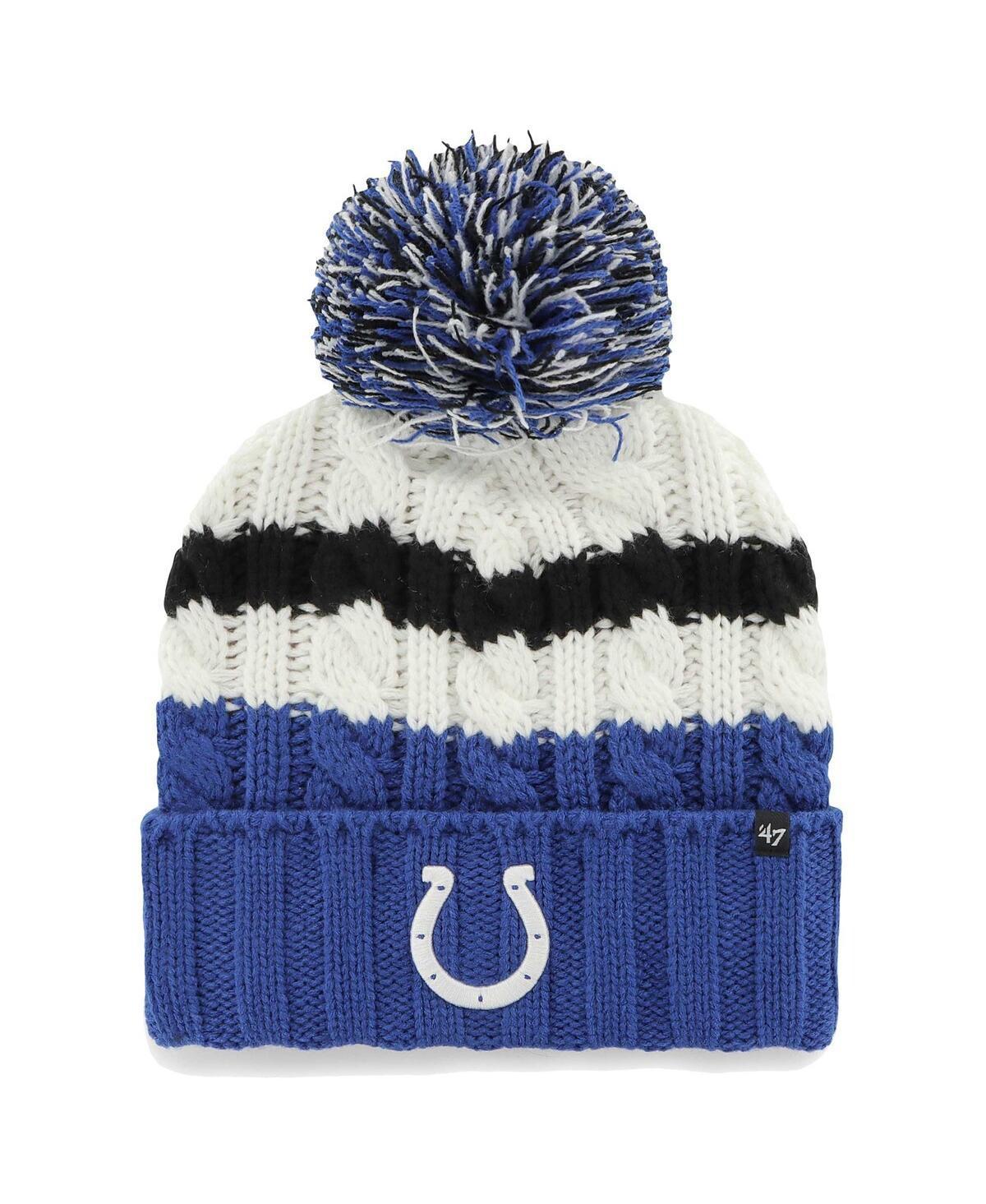 Womens 47 Indianapolis Colts Ashfield Cuffed Knit Hat with Pom Product Image