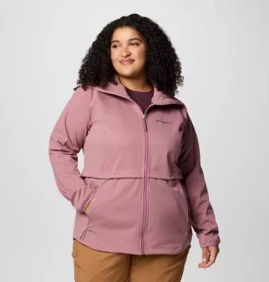 Columbia Womens Canyon Meadows II Softshell Jacket - Plus Size- Product Image