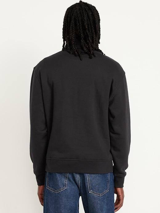 Fleece Turtleneck Sweatshirt Product Image