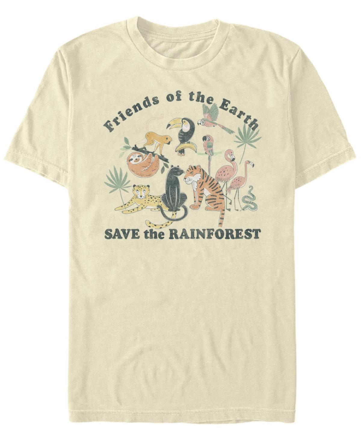 Fifth Sun Mens Save The Rainforest Short Sleeve Crew T-shirt Product Image