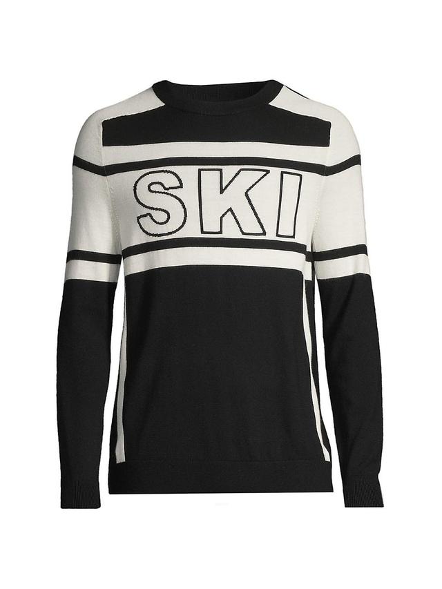 Mens Ski Wool Sweater Product Image