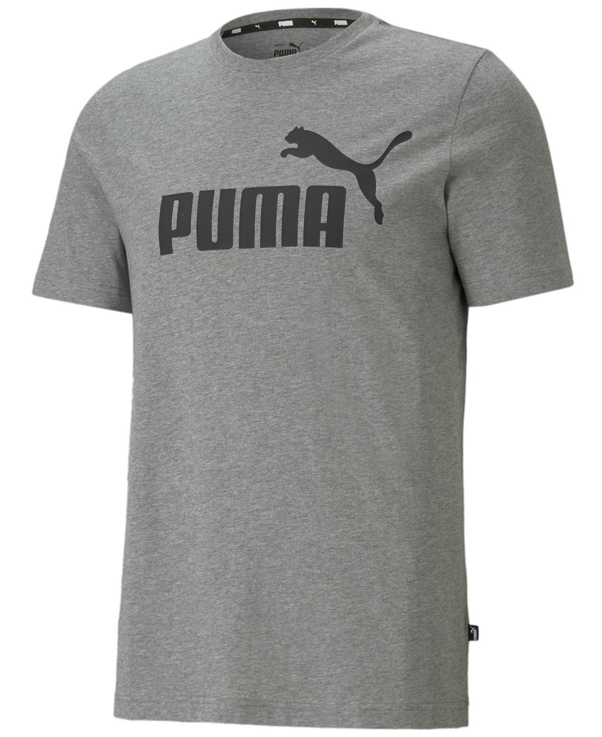 PUMA Essentials Mens Crew Neck Short Sleeve Graphic T-Shirt Product Image