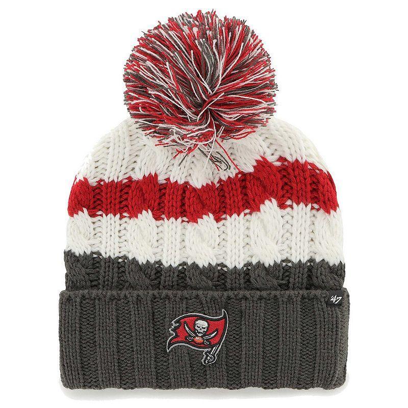 Womens 47 Tampa Bay Buccaneers Ashfield Cuffed Knit Hat with Pom Product Image