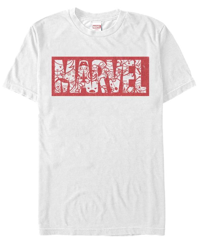 Mens Marvel Kawaii Art Collection Graphic Tee Product Image