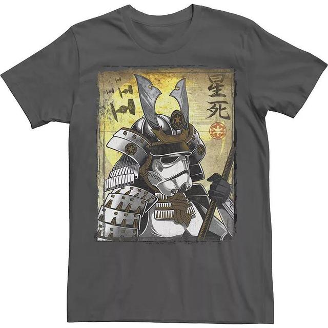 Big & Tall Star Wars Samurai Trooper Big Face Poster Tee, Mens Product Image