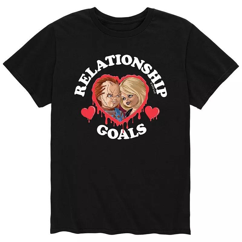 Big & Tall Chucky Relationship Goals Graphic Tee, Mens Product Image