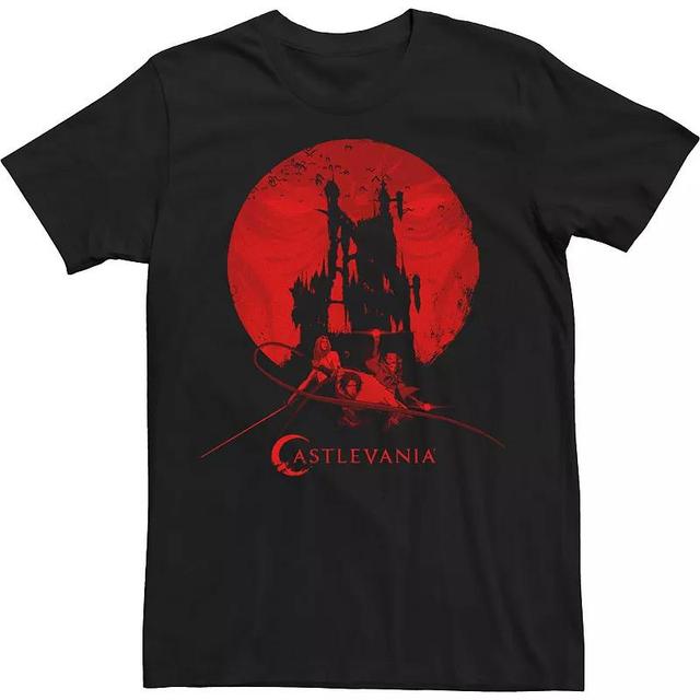 Mens Castlevania Moon Eyes Anime Poster Group Shot Tee Product Image