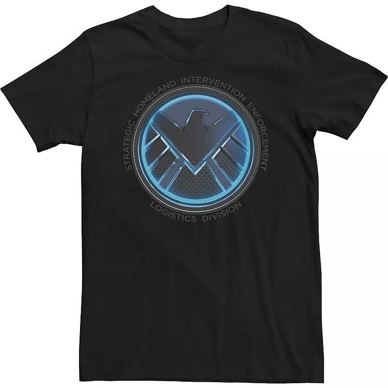 Mens Transformer Siege Cybertron Logo Airbrush Tee Black Product Image