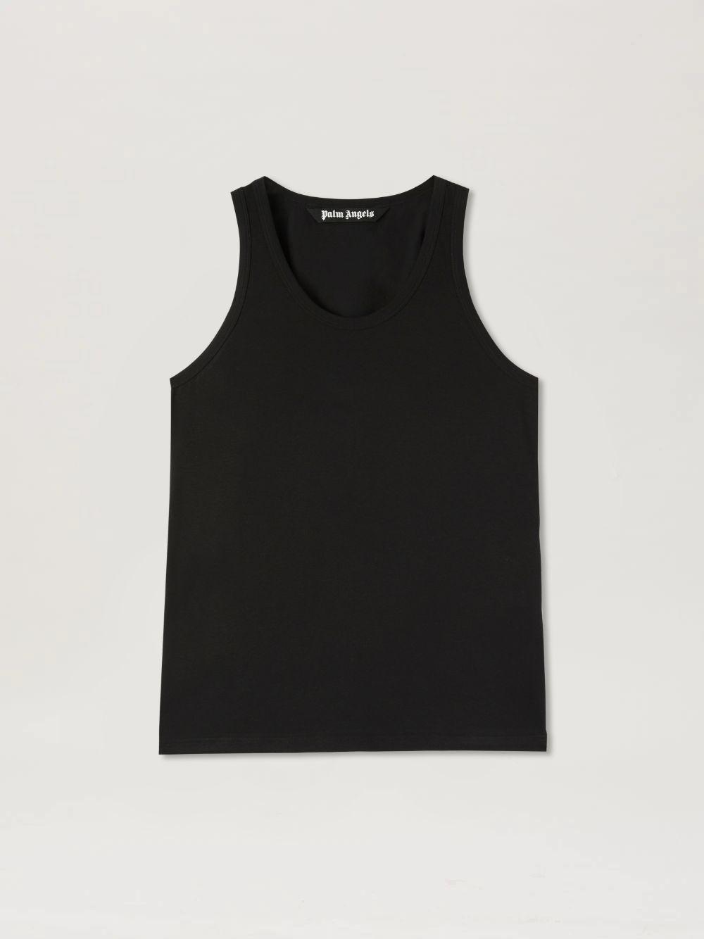 Essential Tank Bipack in black  - Palm Angels® Official  Product Image