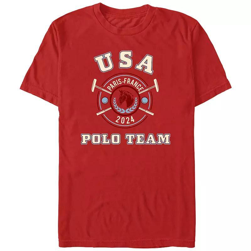 Mens USA Polo Team Paris 2024 Graphic Tee Product Image