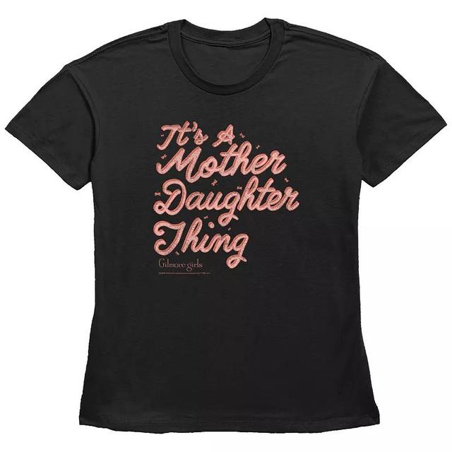 Womens Gilmore Girls Its A Mother Daughter Thing Basic Fit Graphic Tee Product Image