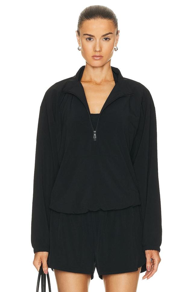 Beyond Yoga In Stride Half Zip Pullover in Black Product Image