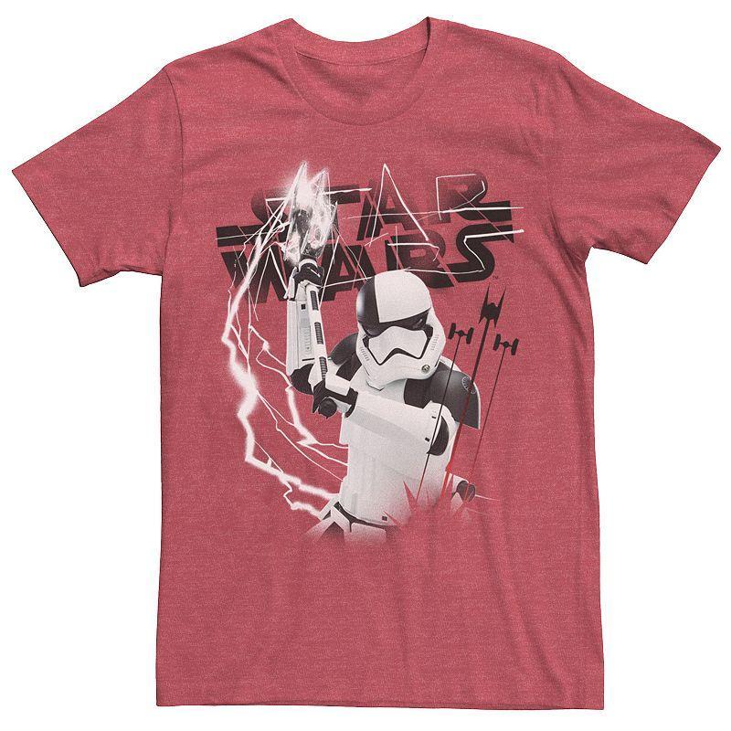 Mens Star Wars Last Jedi Stormtrooper Electrical Logo Tee Product Image