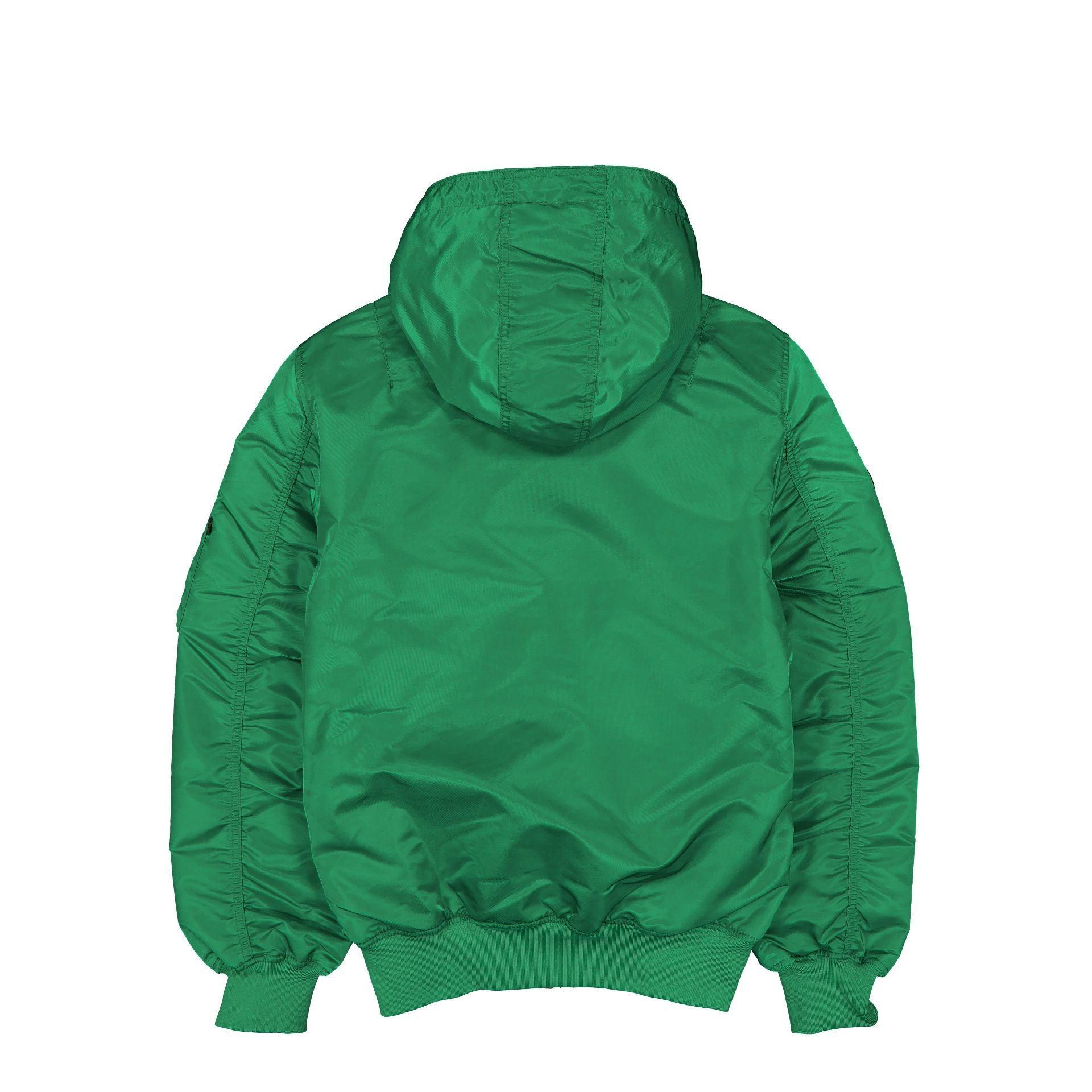 Alpha Industries x Boston Celtics L-2B Hooded Bomber Jacket Male Product Image