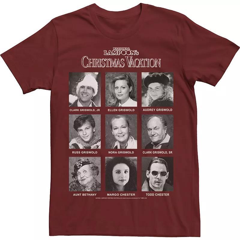 Mens National Lampoon Christmas Vacation Family Yearbook Short Sleeve T-shirt Product Image