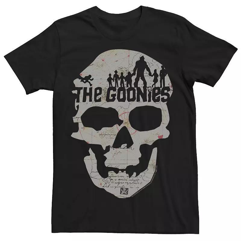 Mens The Goonies Skeleton Map Poster Tee Product Image