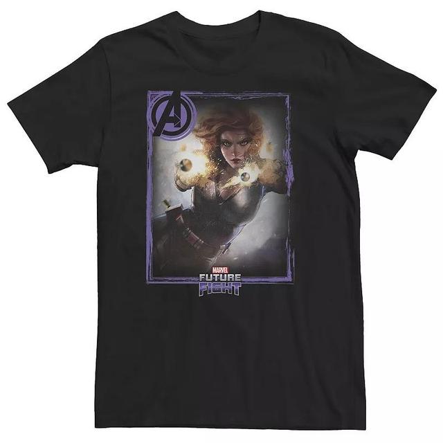 Big & Tall Marvel Future Fight Widow Portrait Tee, Mens Product Image