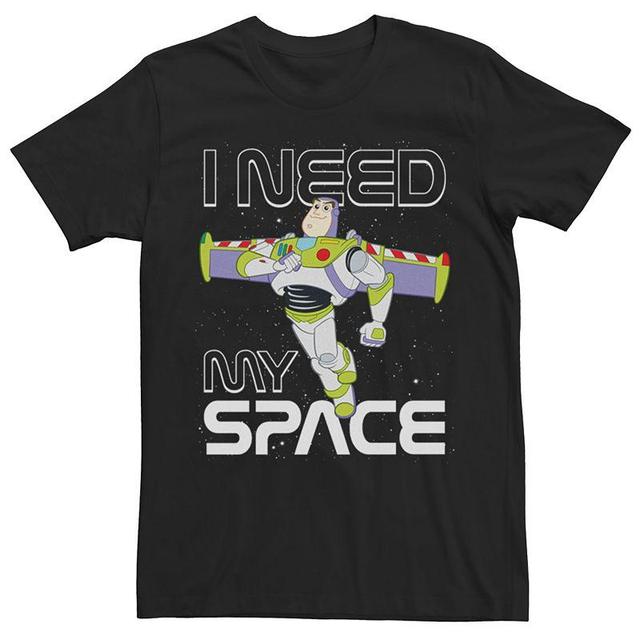 Disney Pixar Mens Toy Story Buzz Need Space Short Sleeve T-Shirt Product Image