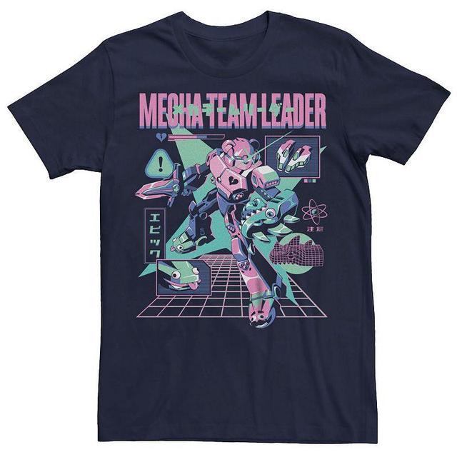 Mens Fornite Mecha Team Leader Details Graphic Tee Blue Product Image