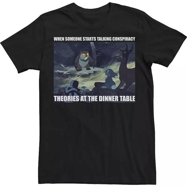 Disneys Bambi Mens Conspiracy Theories Meme Tee Product Image