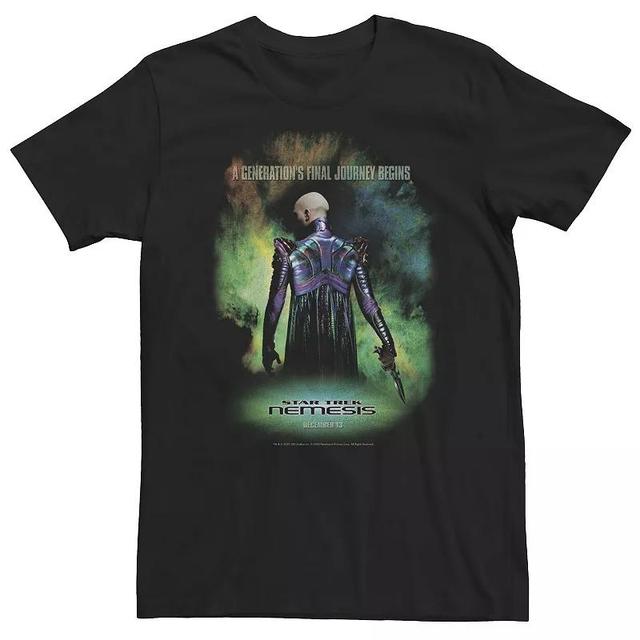 Big & Tall Star Trek Nemesis Movie Poster Tee, Mens Product Image