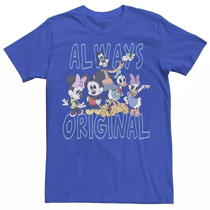 Disneys Mickey Mouse And Friends Always Original Mens Graphic Tee Product Image