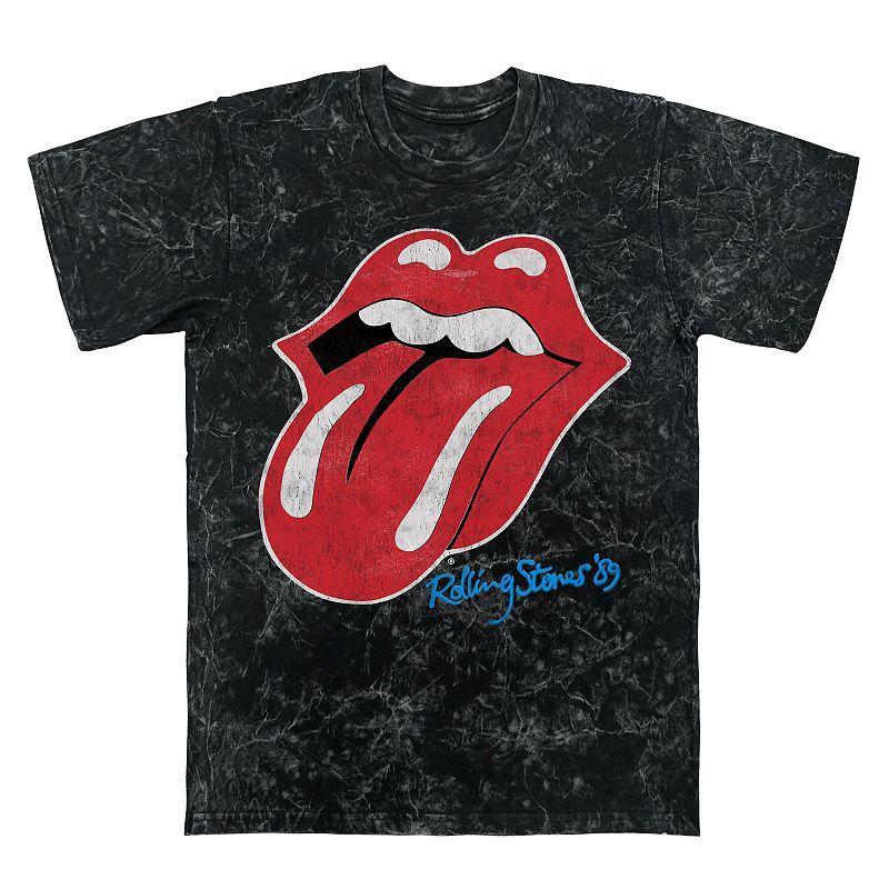 Mens Rolling Stones 89 Tongue Mineral Wash Graphic Tee Product Image