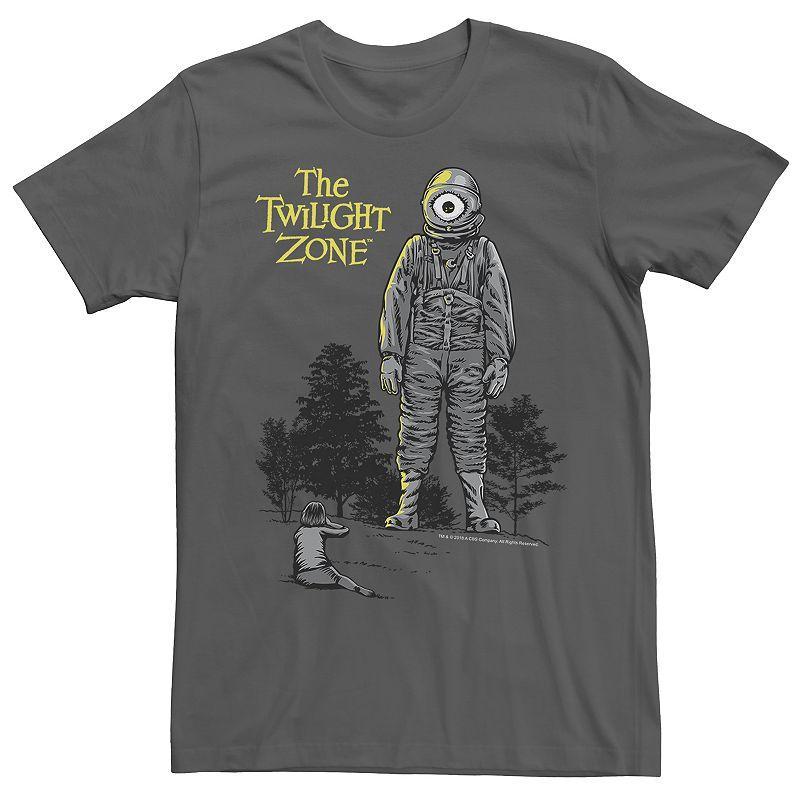 Mens Twilight Zone Lazer Eye Tee Grey Product Image