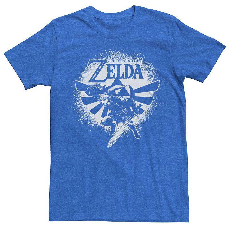 Mens Nintendo Zelda Link Wingcrest Spray Paint Tee Product Image