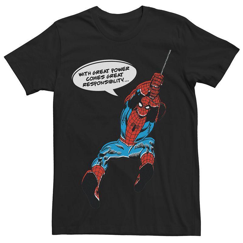 Mens Marvel Retro Spider-Man Vintage Graphic Tee Product Image