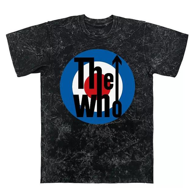 Mens The Who Target Mineral Wash Graphic Tee Product Image