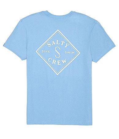 Salty Crew Tippet Short Sleeve Tee (Lavender) Men's T Shirt Product Image