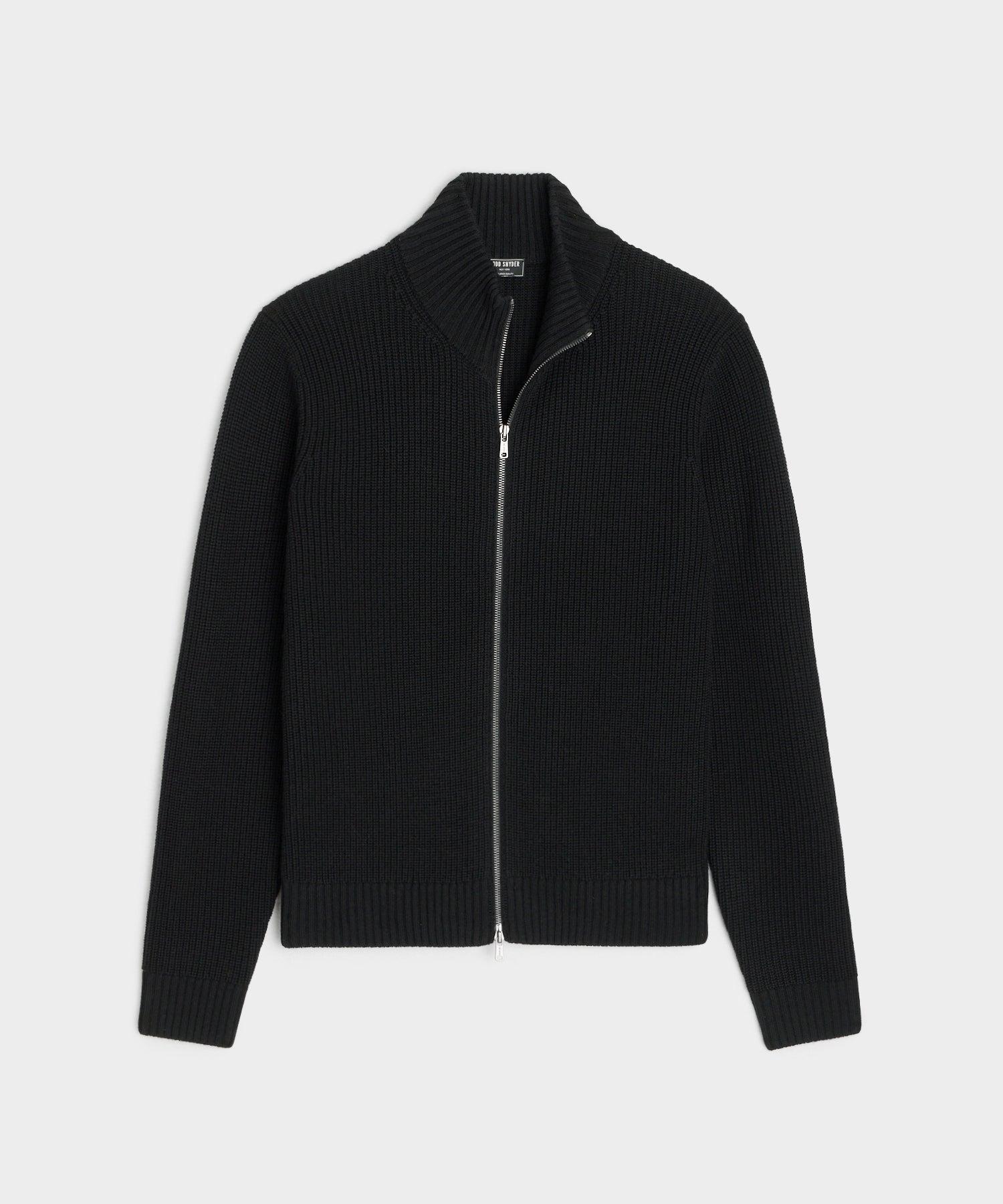 Merino Full-Zip Sweater Product Image