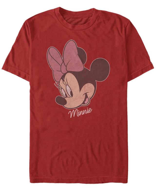 Fifth Sun Mens Minnie Big Face Short Sleeve Crew T-shirt Product Image