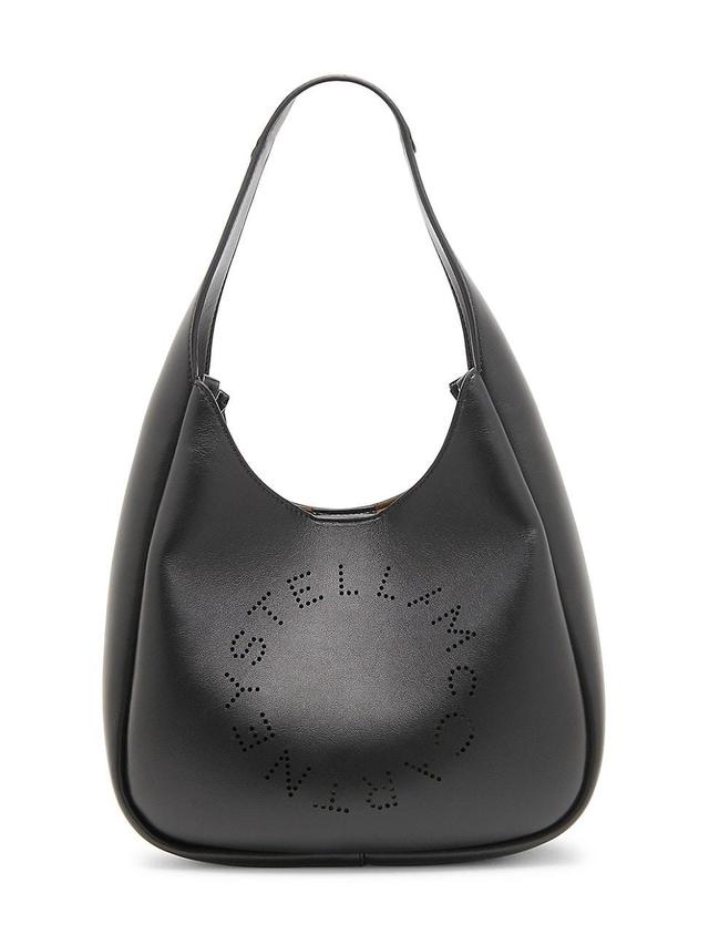 Womens Logo Small Hobo Tote Bag Product Image