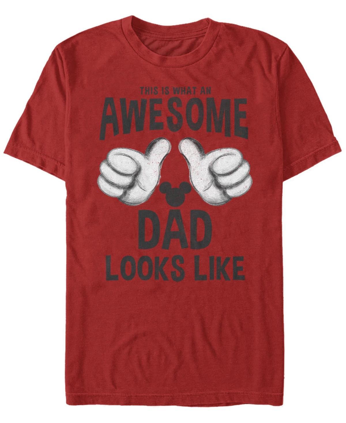 Disneys Mickey Mouse What Awesome Dads Look Like Mens Tee Product Image