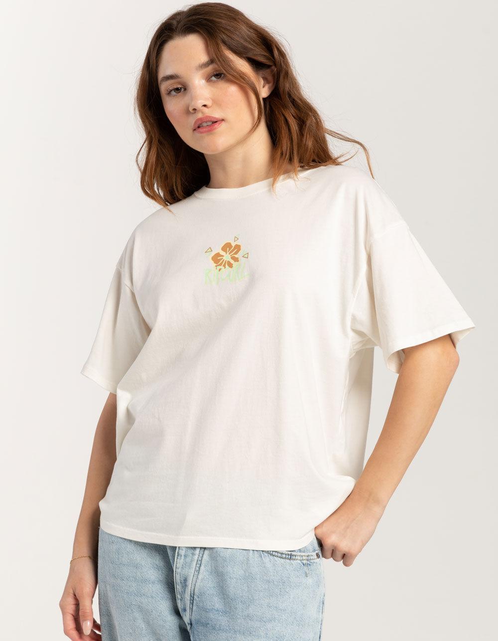 RIP CURL Island Heritage Womens Boyfriend Tee Product Image