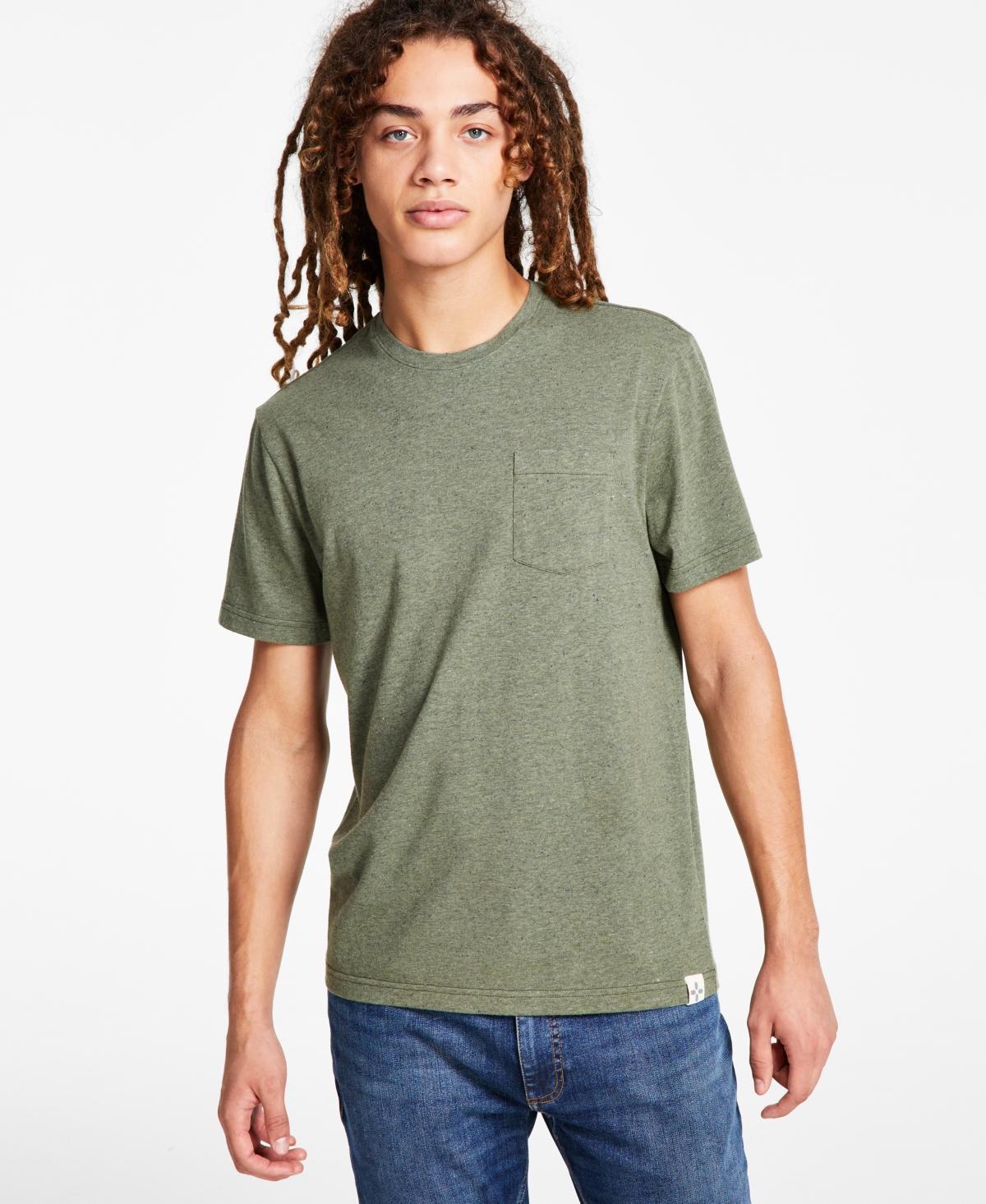 Sun + Stone Mens Regular-Fit Jersey Slub T-Shirt, Created for Macys Product Image