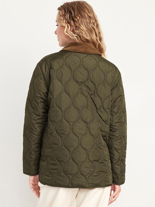 Quilted Barn Jacket Product Image