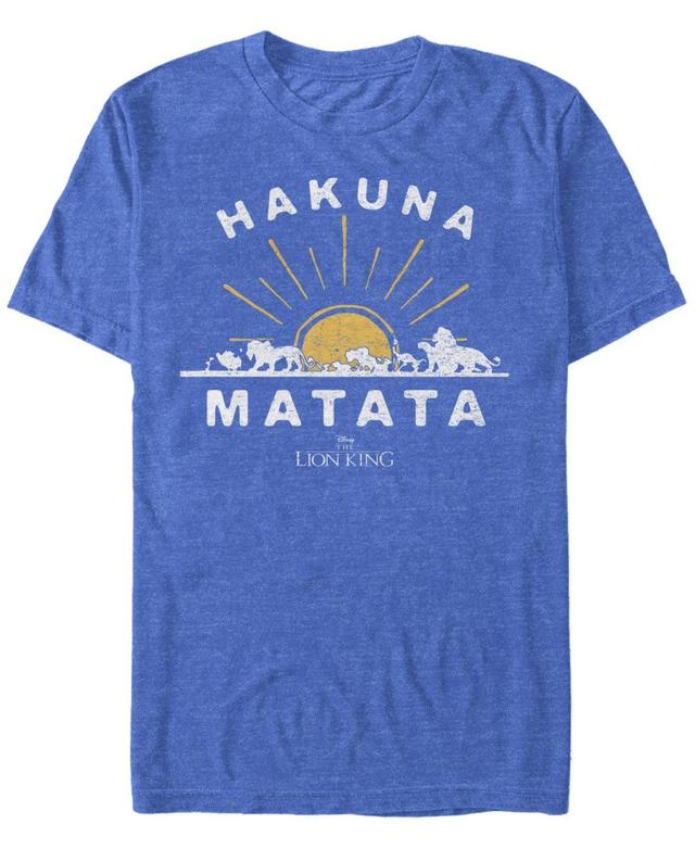 Mens Disney The Lion King Hakuna Matata Sunrise Horizon Tee Product Image