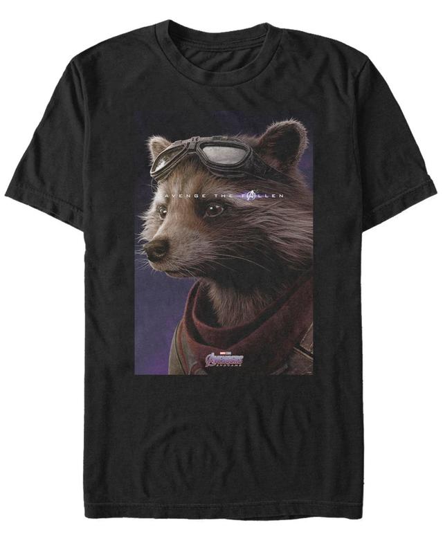 Mens Marvel Avengers: Endgame Rocket Avenge The Fallen Tee Product Image