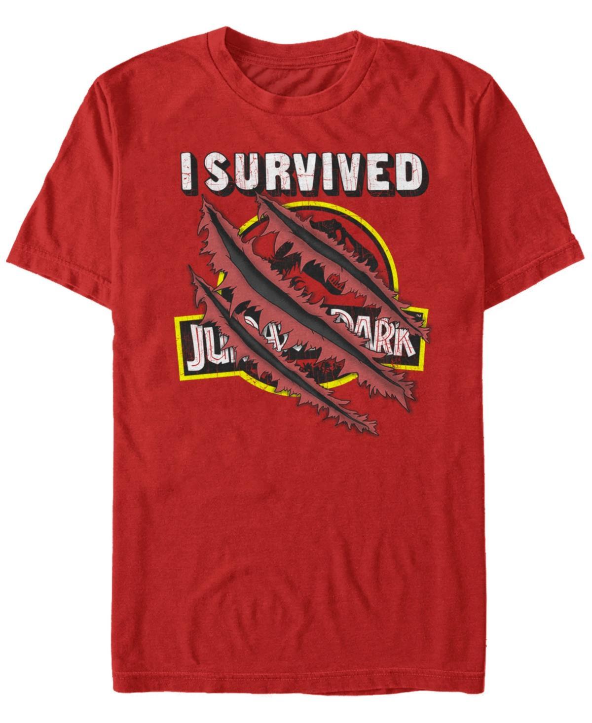 Mens Jurassic Park I Survived Tee Product Image